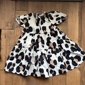 NWOT - GAP Kids Dress in Black and Brown